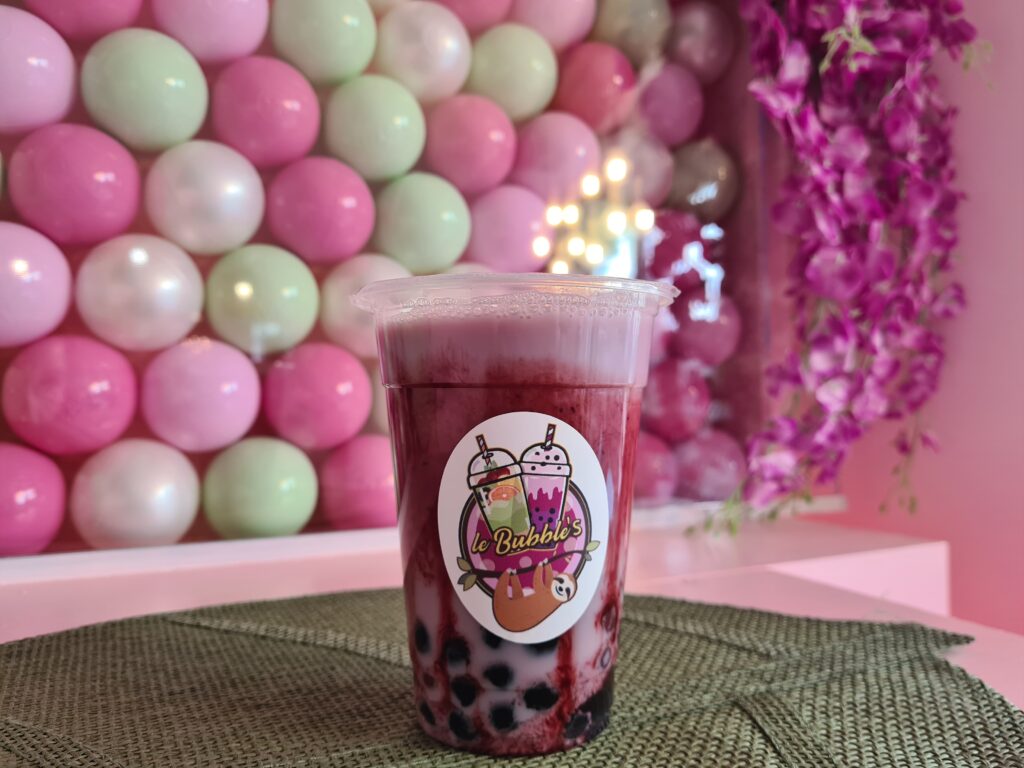 mode emploi boire un bubble tea