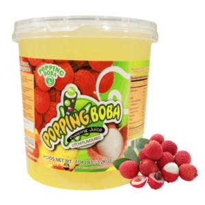 Popping Boba – perles de Litchi 3,2 kg (80 BUBBLE TEA)